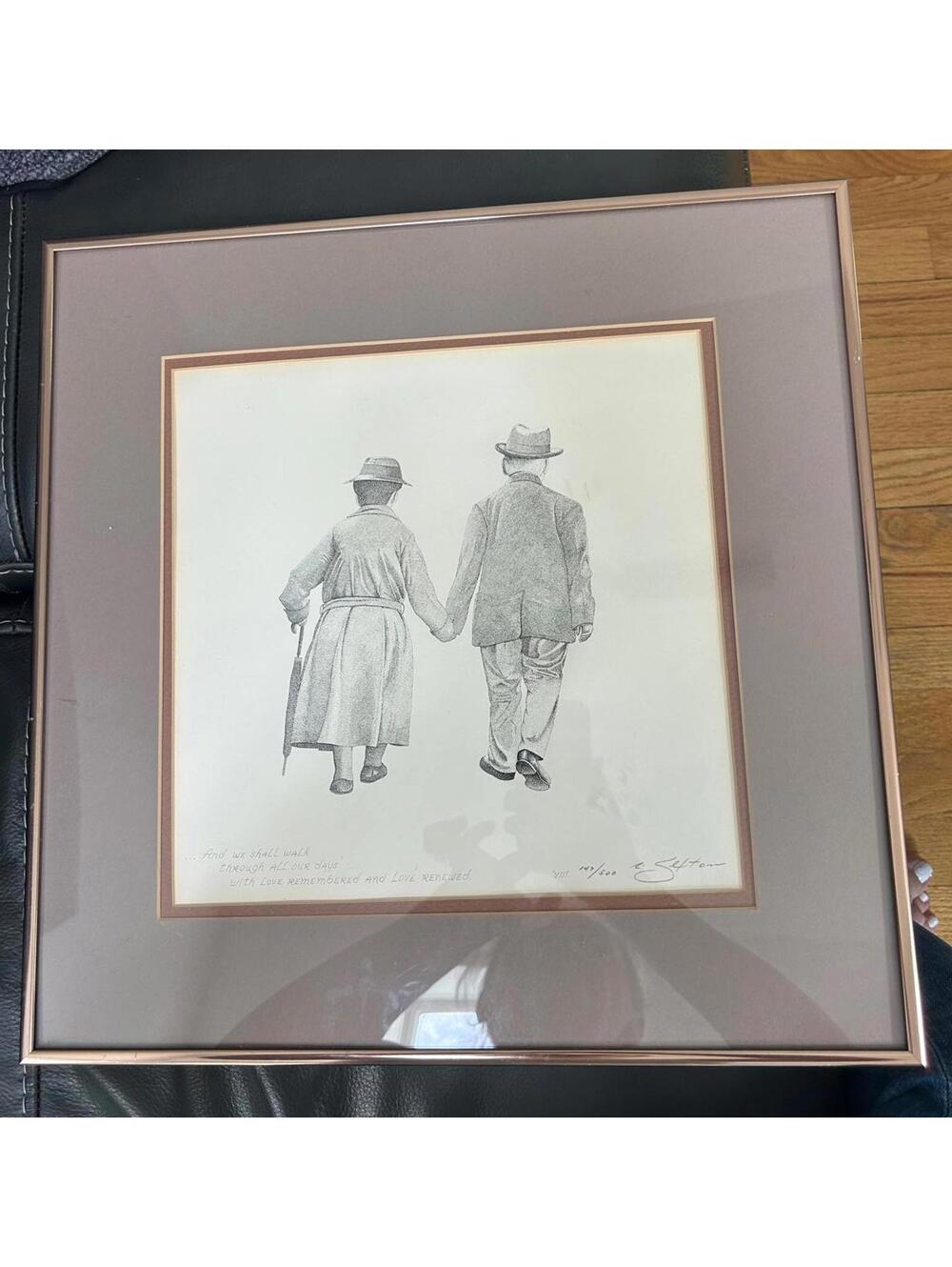 The Vow by Robert Sexton 147/500 Signed  Vtg Limited Edition
